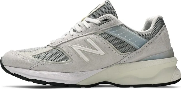 New Balance 990v5 Made In USA 'Nimbus Cloud Silver' sneakers, gray