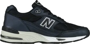 New Balance 991 Made In England 'Navy Black' Sneakers, Blue