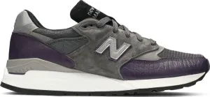 New Balance 998 Made in the USA 'Purple Croc' sneakers, purple