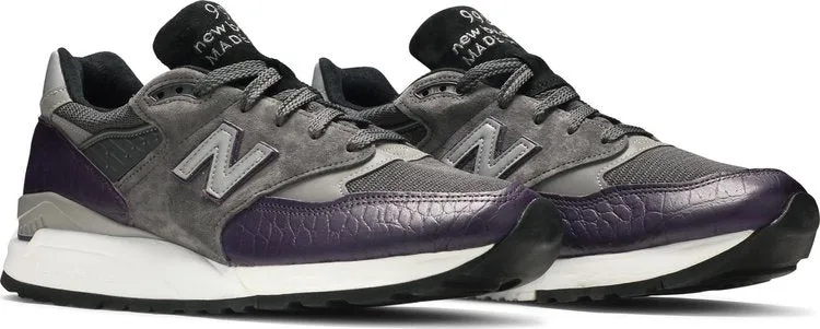 New Balance 998 Made in the USA 'Purple Croc' sneakers, purple