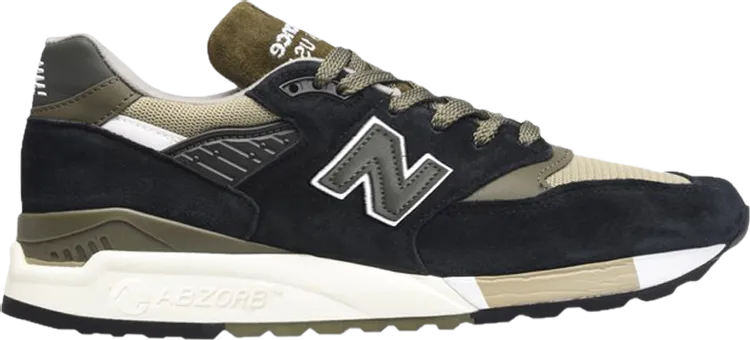 New Balance 998 Made in USA 'Navy Khaki' sneakers, blue