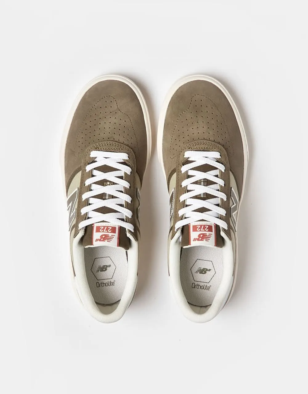 New Balance Numeric 272 Skate Shoes - Light Olive/Sea Salt