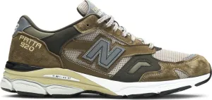 New Balance Patta x 920 Made In England 'Patta Green' Sneakers, Brown