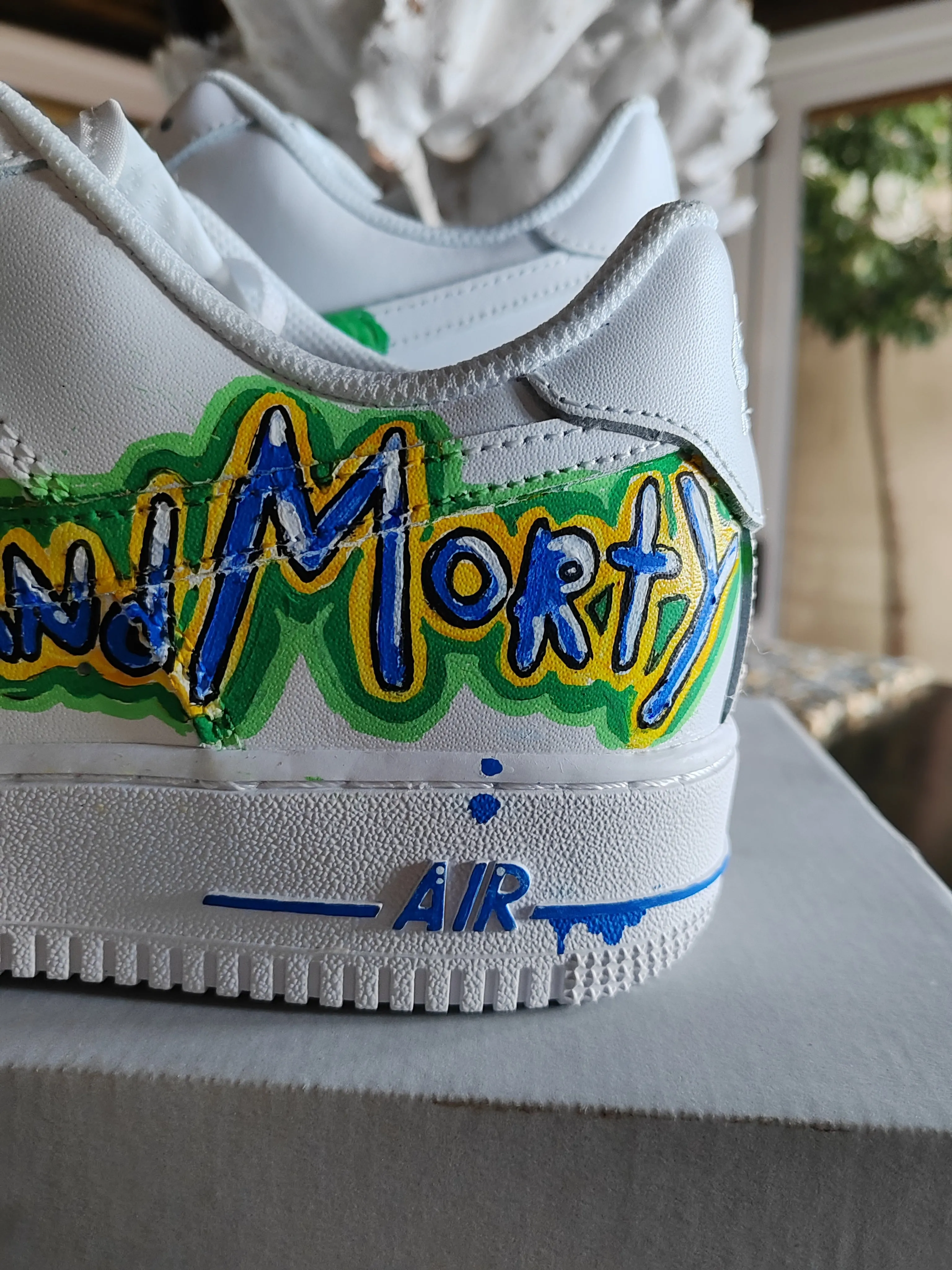 NEW*  Pre-Order * Custom Made Rick And Morty Sneakers