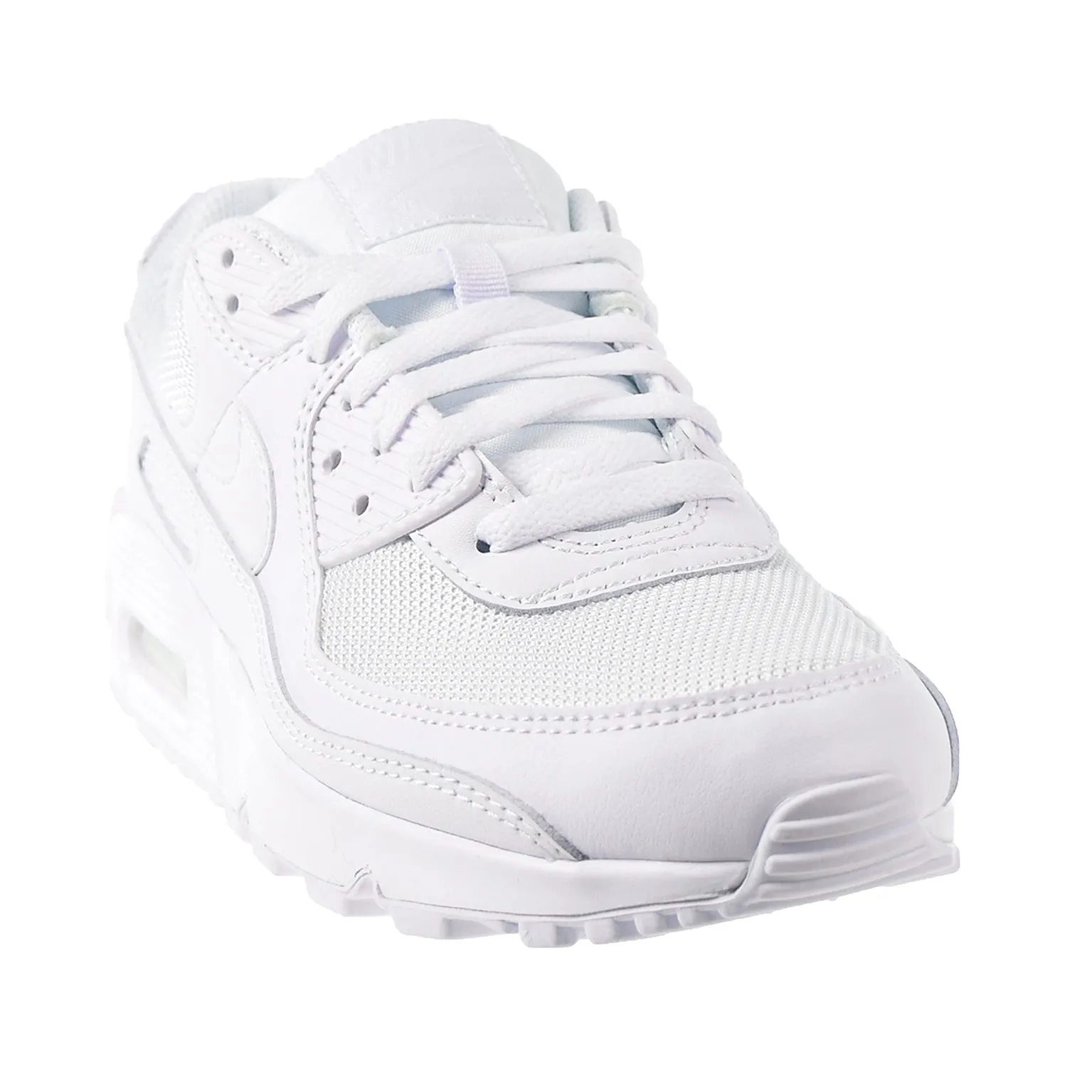 Nike Air Max 90 Men's Shoes White-Wolf Grey