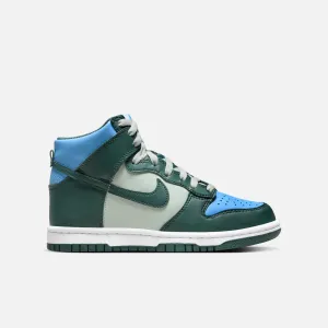 Nike Big Kids' Dunk High Deep Jungle University Blue (GS)