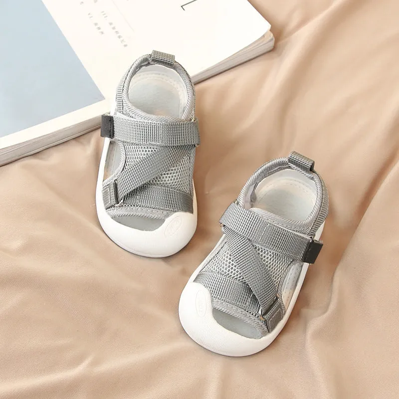 Non-Slip Breathable High Quality Toddler Shoes Baby Girls Boys Casual Shoes Anti-collision Shoes