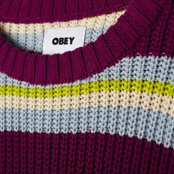 Obey Eraser Sweater - Lavender Silk Multi