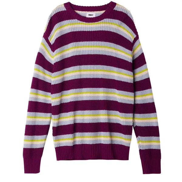 Obey Eraser Sweater - Lavender Silk Multi