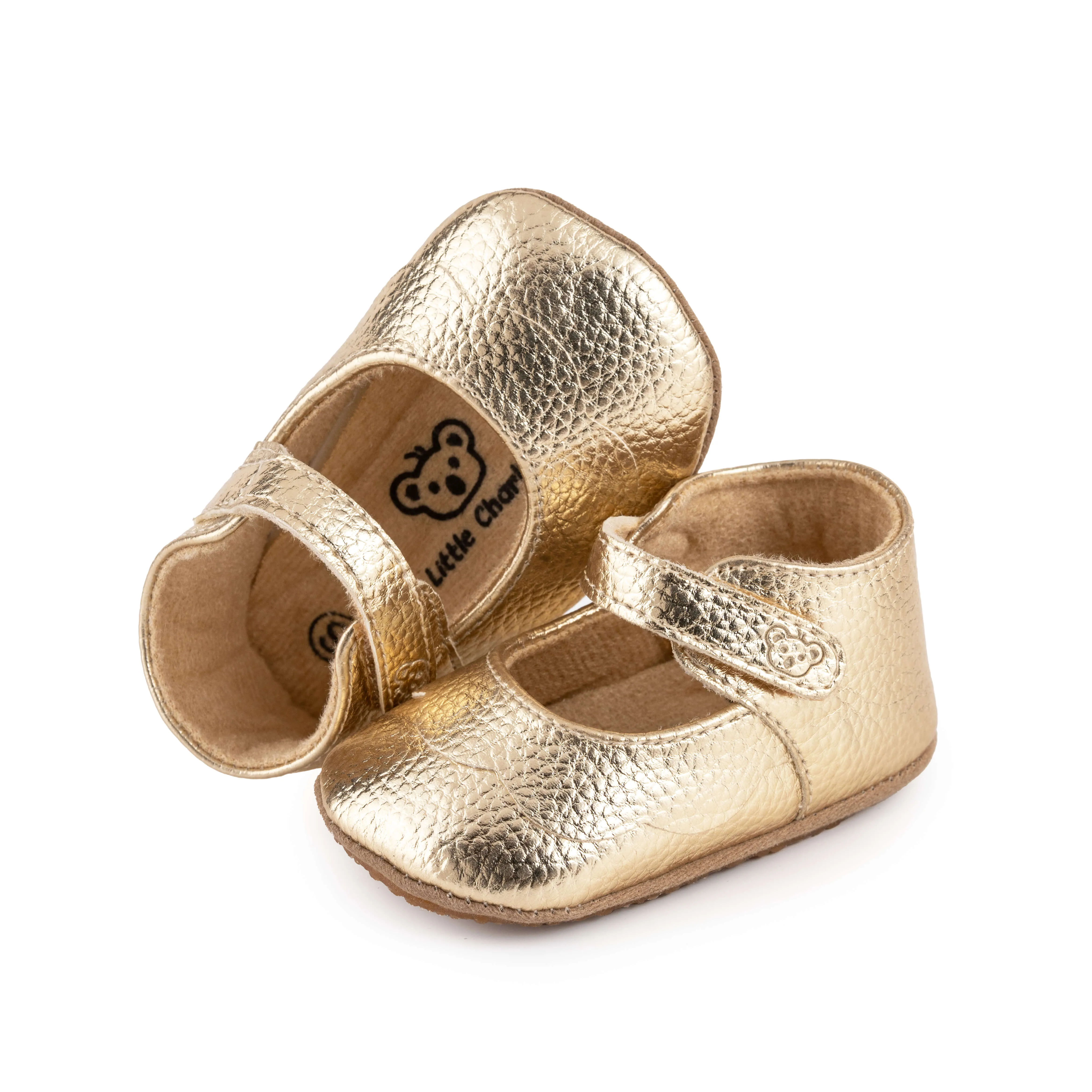 Ollie Soft Sole Shoes - Gold