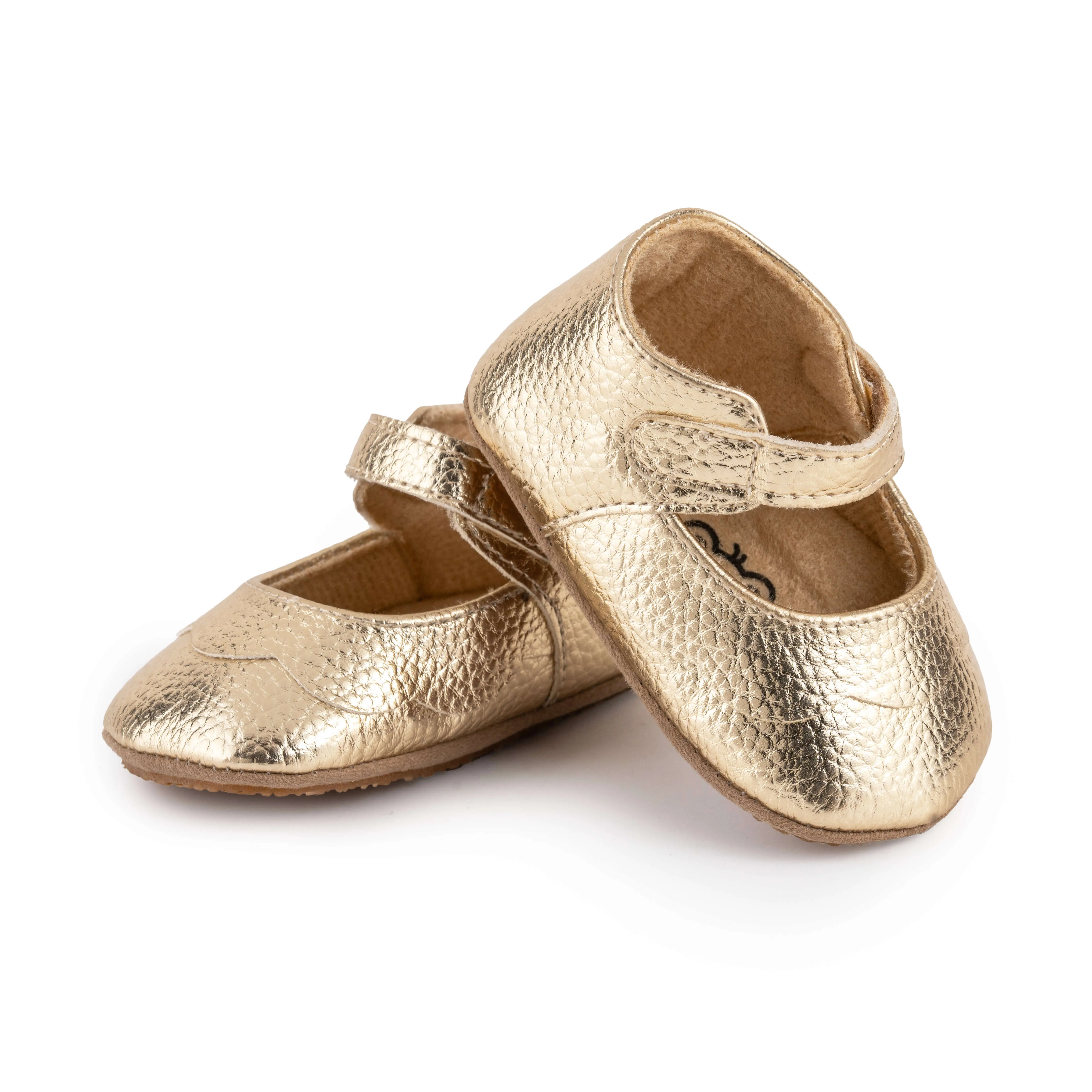 Ollie Soft Sole Shoes - Gold