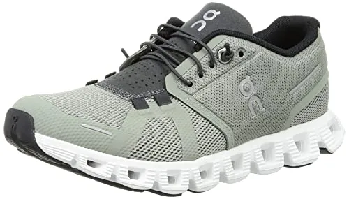 ON Cloud Women's Shoes Kelp Shadow, Grey Cloud 5 Sneakers