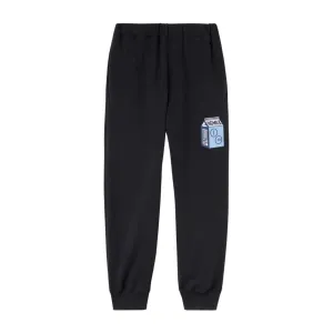 Opening Ceremony Milk Patch Logo Black Jogging Bottoms