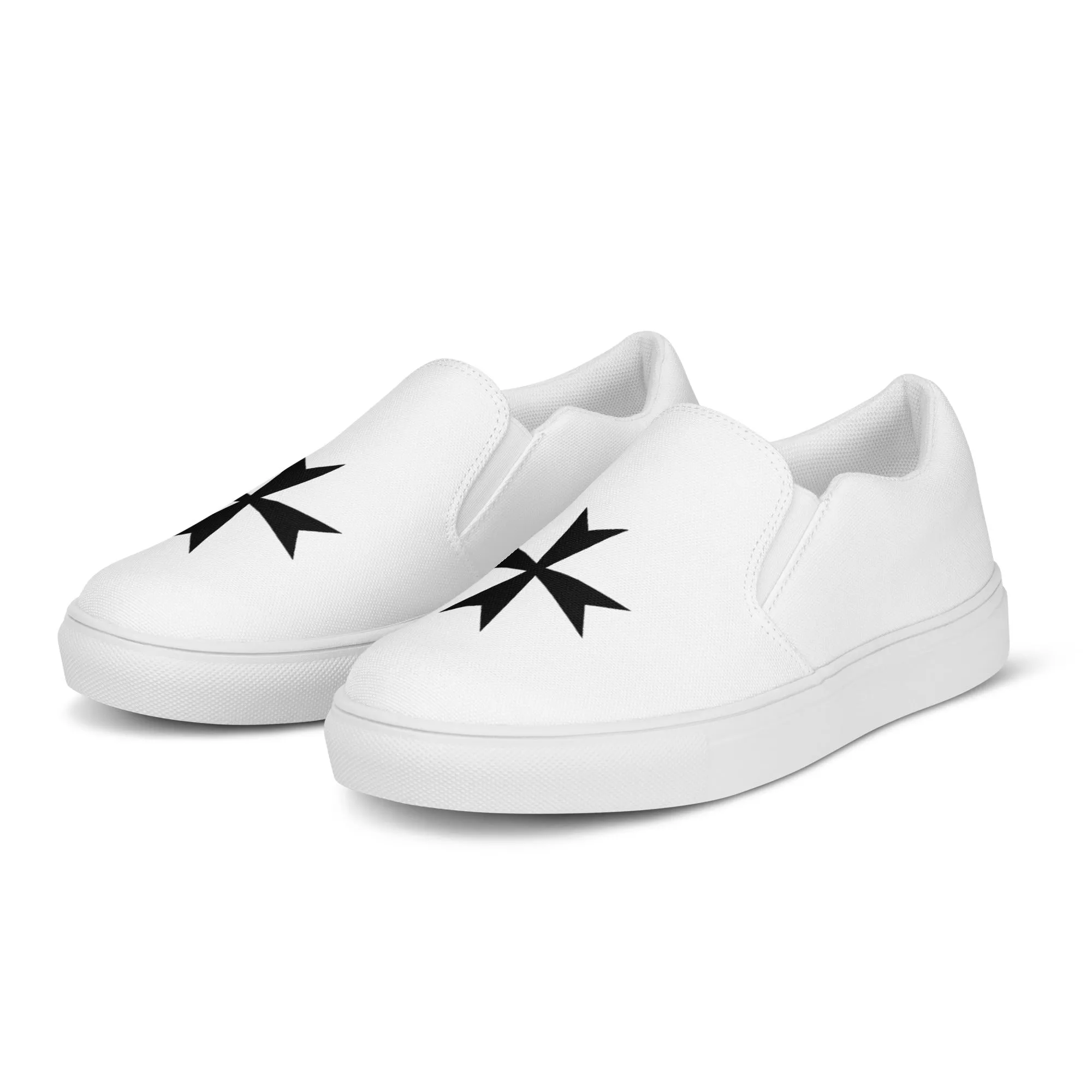 Order Of Malta Commandery Sneaker - Slip-on Canvas