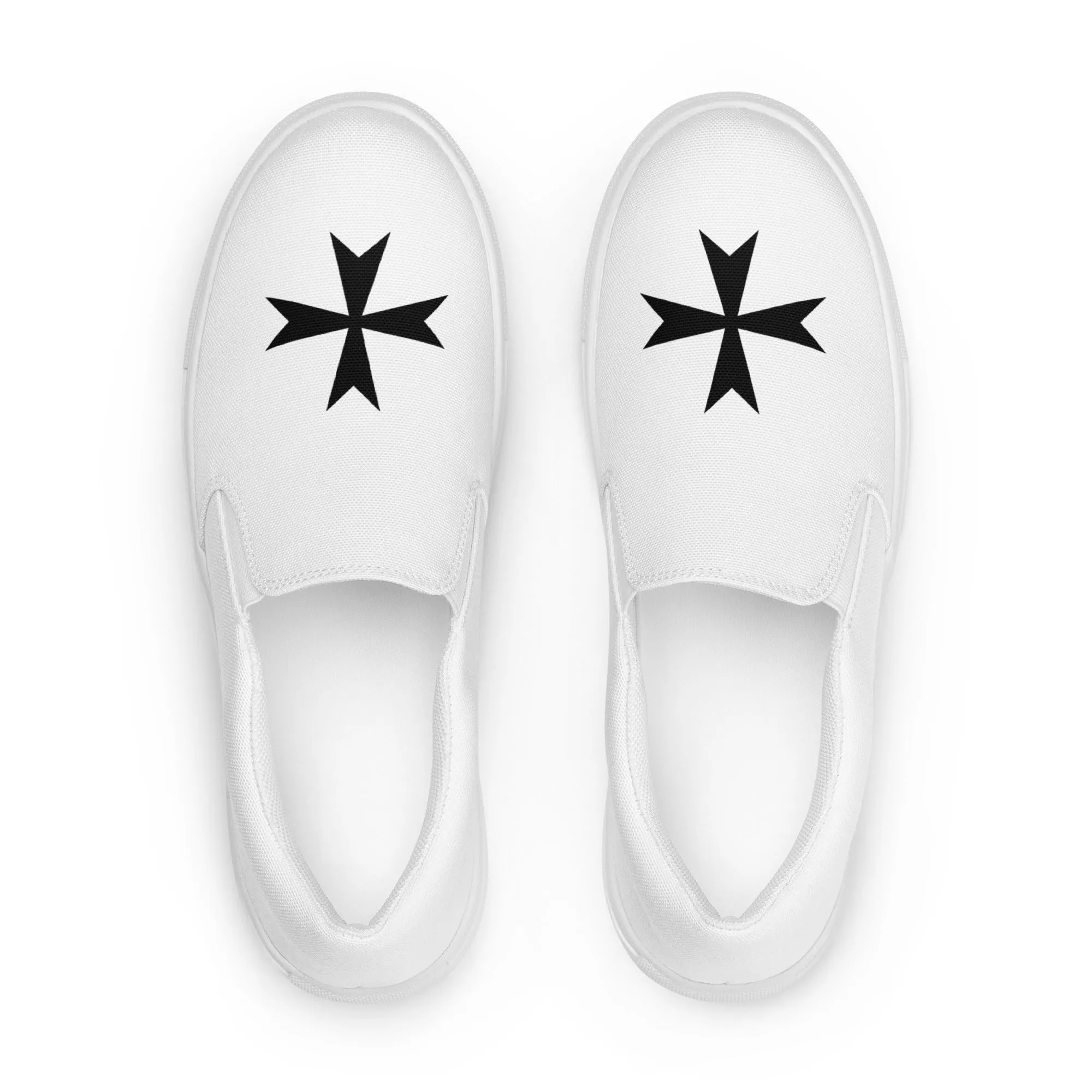 Order Of Malta Commandery Sneaker - Slip-on Canvas