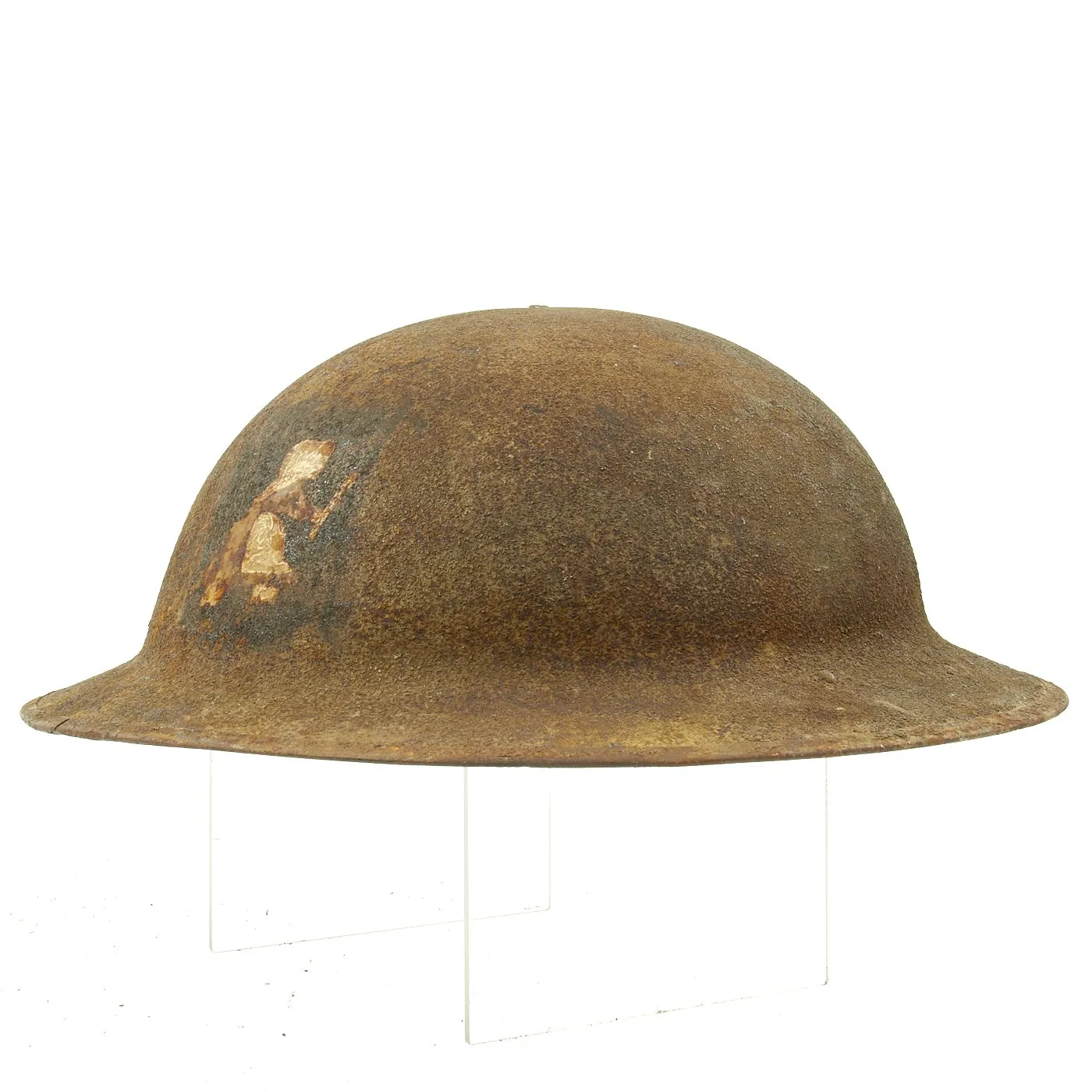 Original U.S. WWI 50th Aero Squadron M1917 AEF Helmet