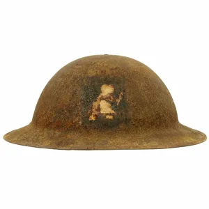 Original U.S. WWI 50th Aero Squadron M1917 AEF Helmet