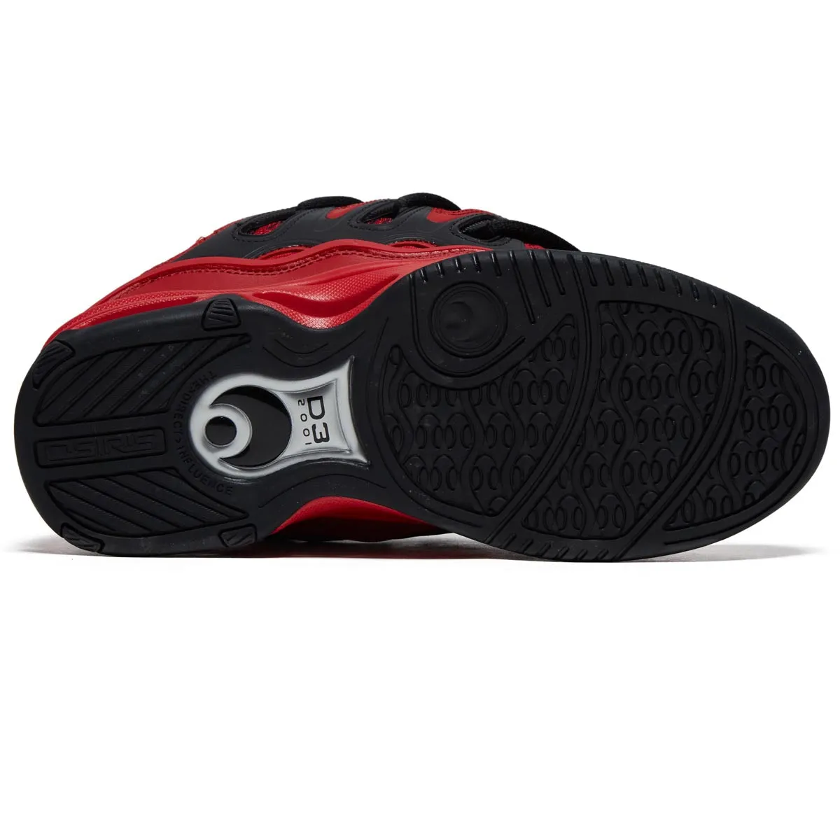 Osiris D3 2001 Shoes - Red/Black/Red