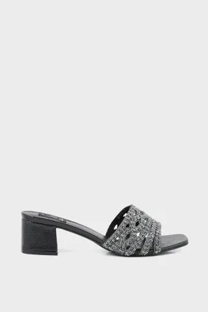 Party Wear Slip On IP0023-Black