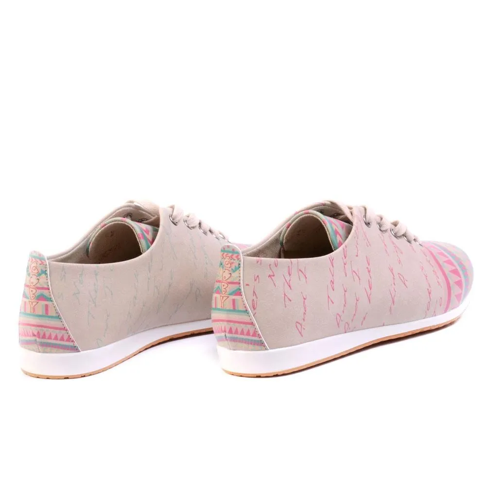 Pattern Ballerinas Shoes SLV188