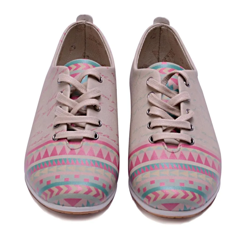 Pattern Ballerinas Shoes SLV188