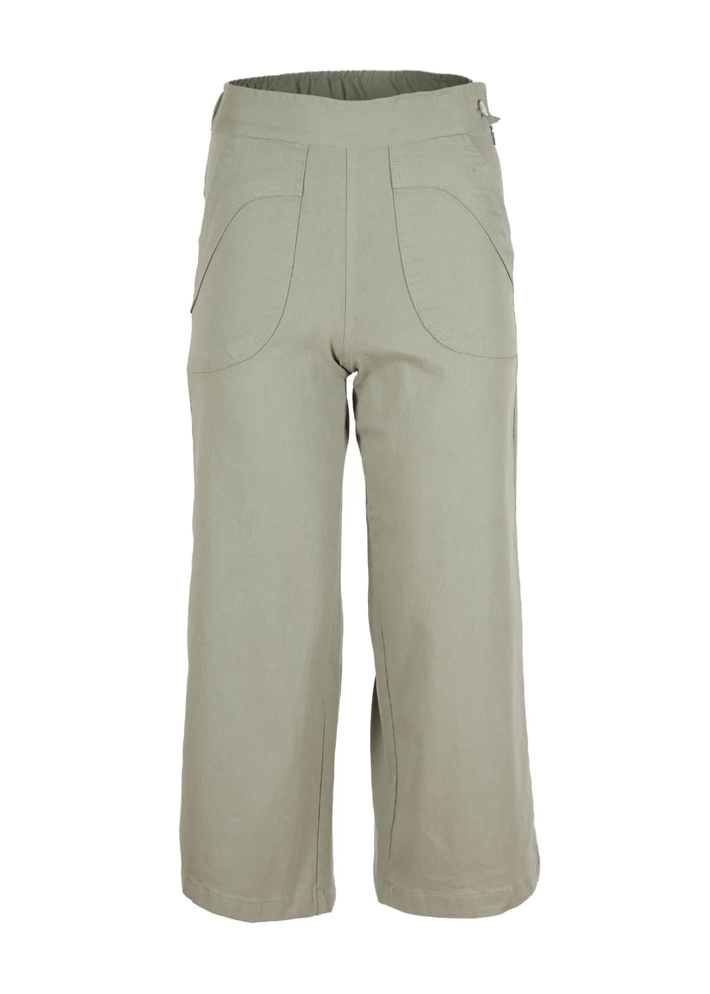 Peggy Canvas Pants Khaki