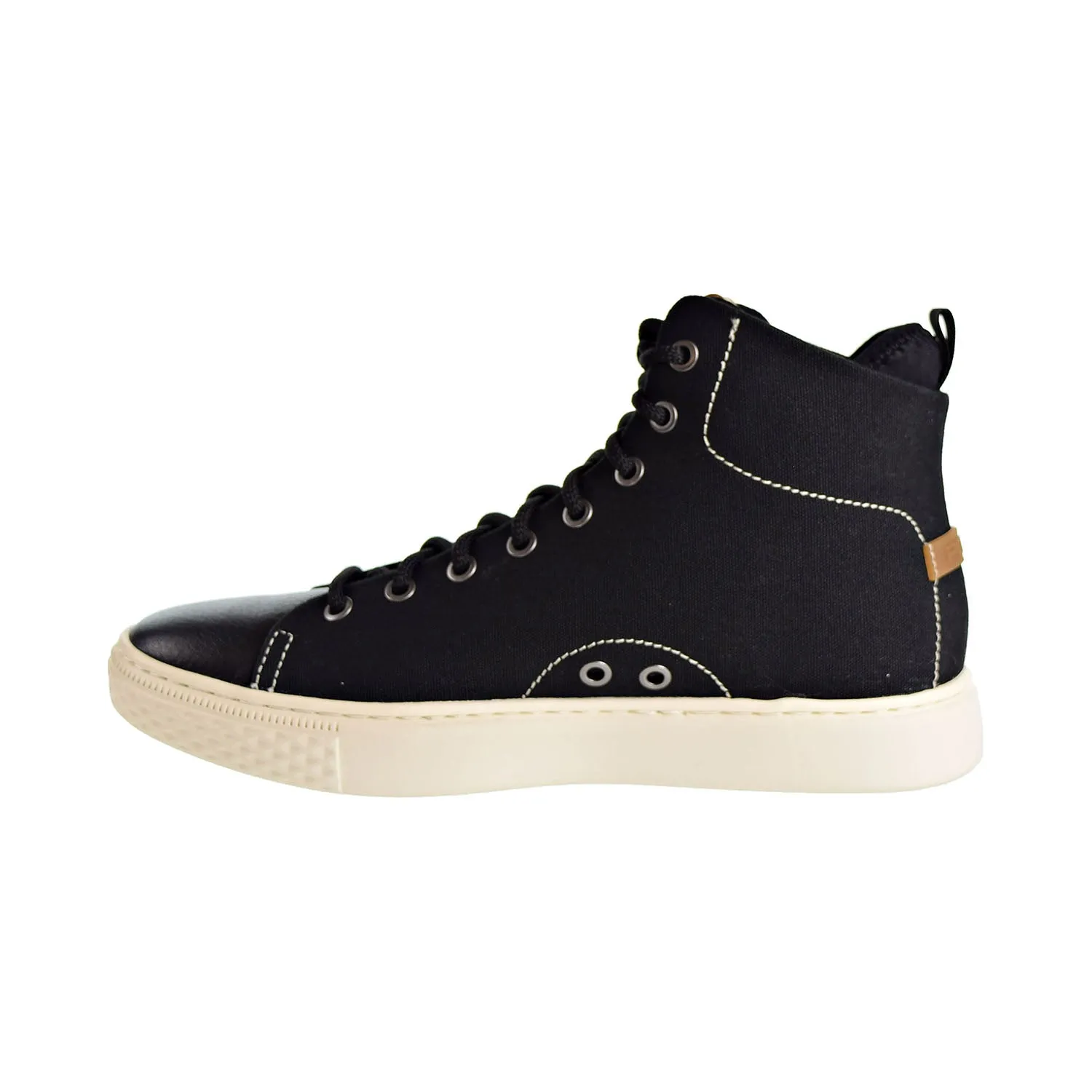 Polo Ralph Lauren Dleaney Canvas High Top Men's Shoes Black