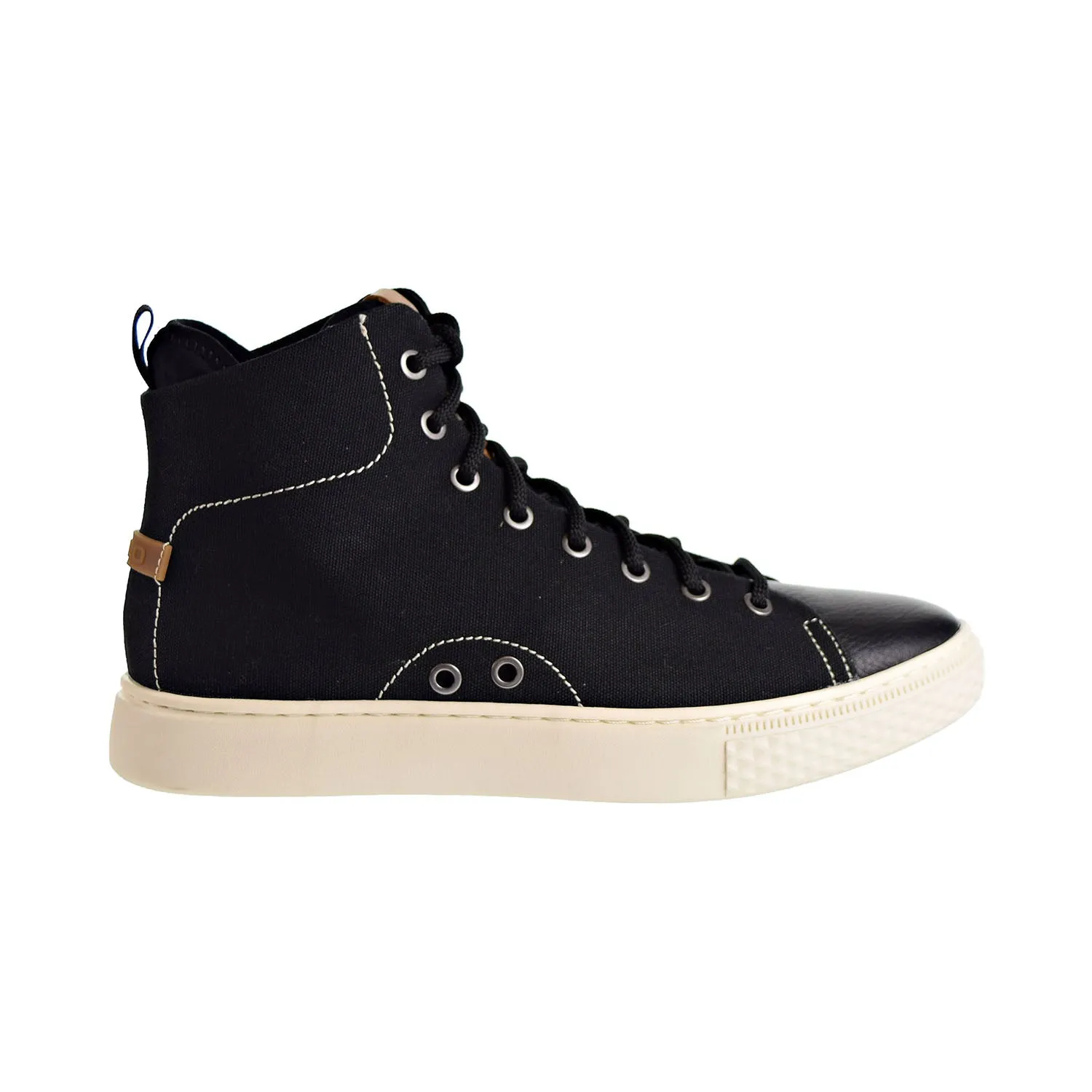 Polo Ralph Lauren Dleaney Canvas High Top Men's Shoes Black