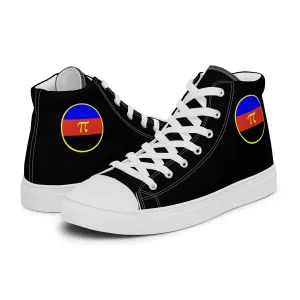 Polyamorous Polyamory Pride Women’s High Top Canvas Athletic Shoes