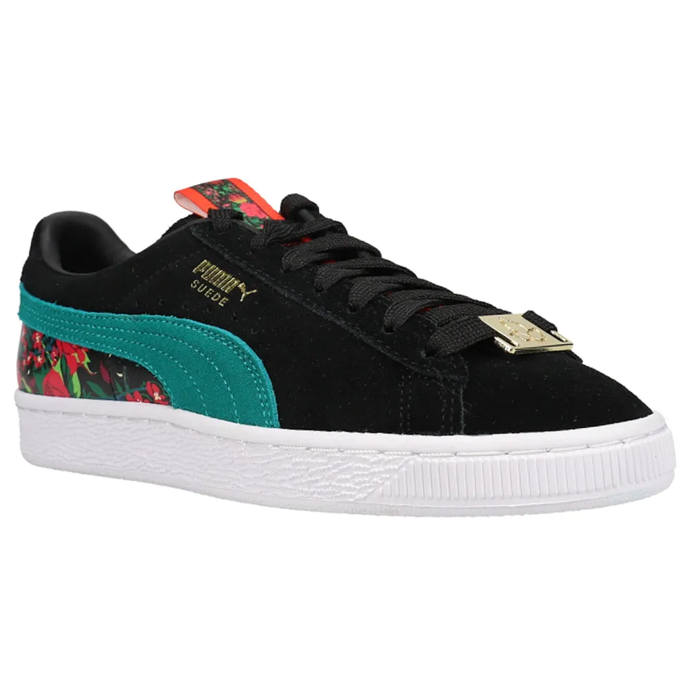 Puma X Poison Ivy Floral Lace Up Sneakers