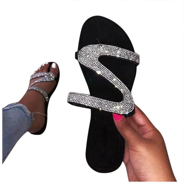 "Vivienne" Sparkle S Sandals