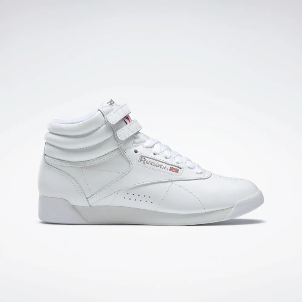 Reebok Footwear Women Freestyle Hi Women's Shoes INT-WHT/SILVER