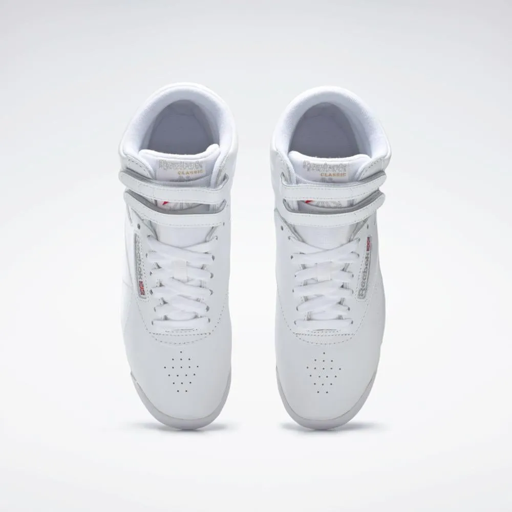 Reebok Footwear Women Freestyle Hi Women's Shoes INT-WHT/SILVER