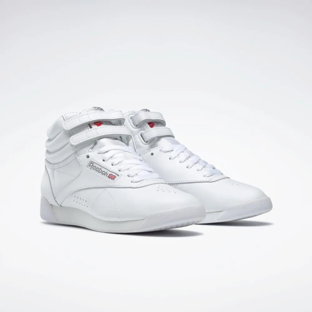 Reebok Footwear Women Freestyle Hi Women's Shoes INT-WHT/SILVER