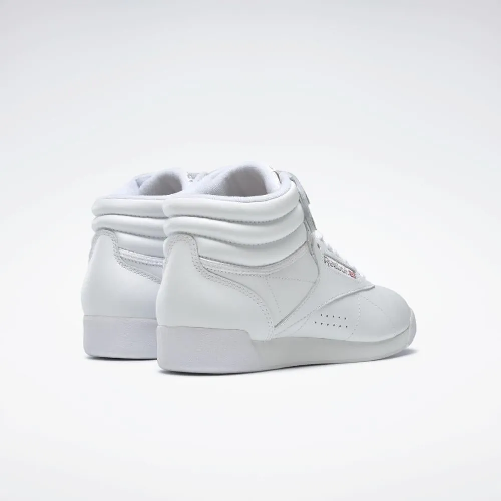 Reebok Footwear Women Freestyle Hi Women's Shoes INT-WHT/SILVER