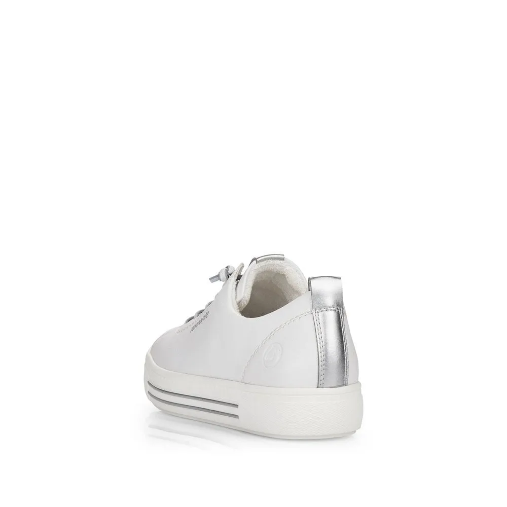 Remonte Trainers D0913 Ladies Shoes White