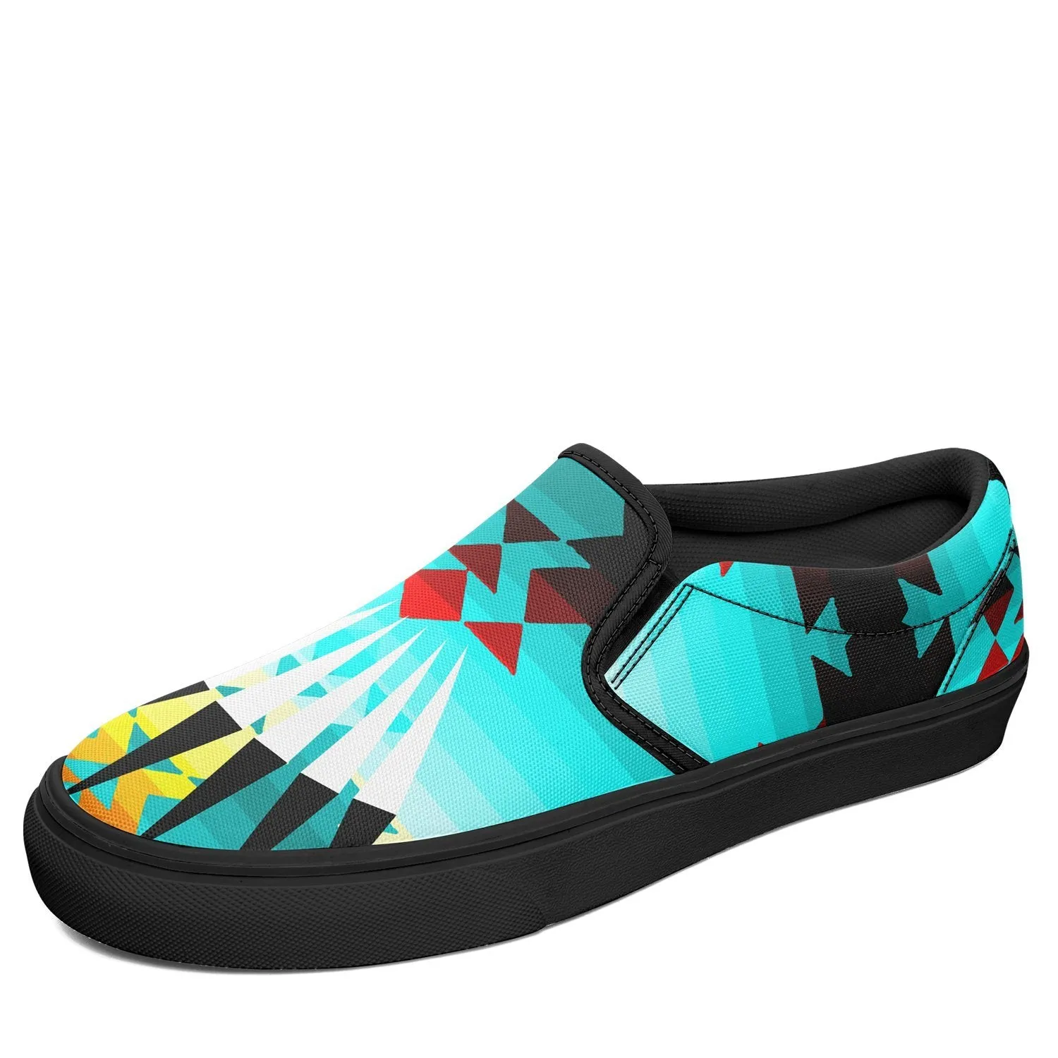 Ribbonwork Bustles Otoyimm Kid's Canvas Slip On Shoes