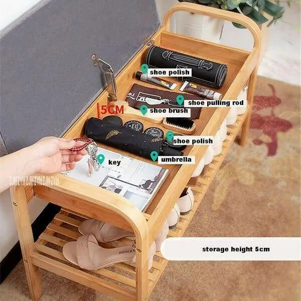 Rilynn - Shoe Rack with Bench