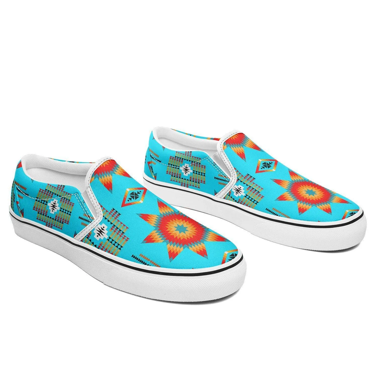 Rising Star Harvest Moon Otoyimm Kid's Canvas Slip On Shoes