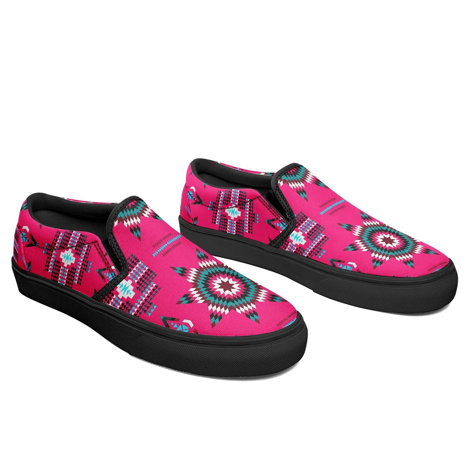 Rising Star Strawberry Moon Otoyimm Kid's Canvas Slip On Shoes