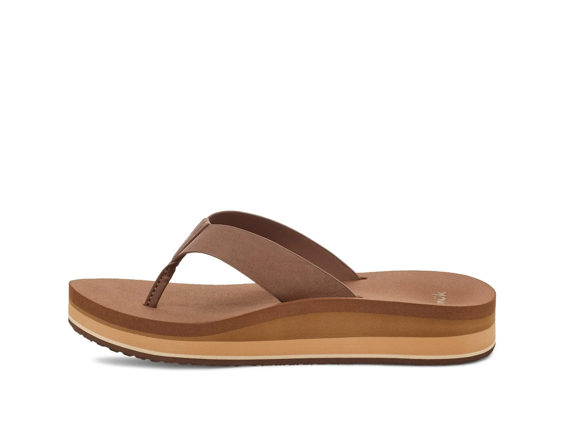 Sanuk Womens Highland Brown