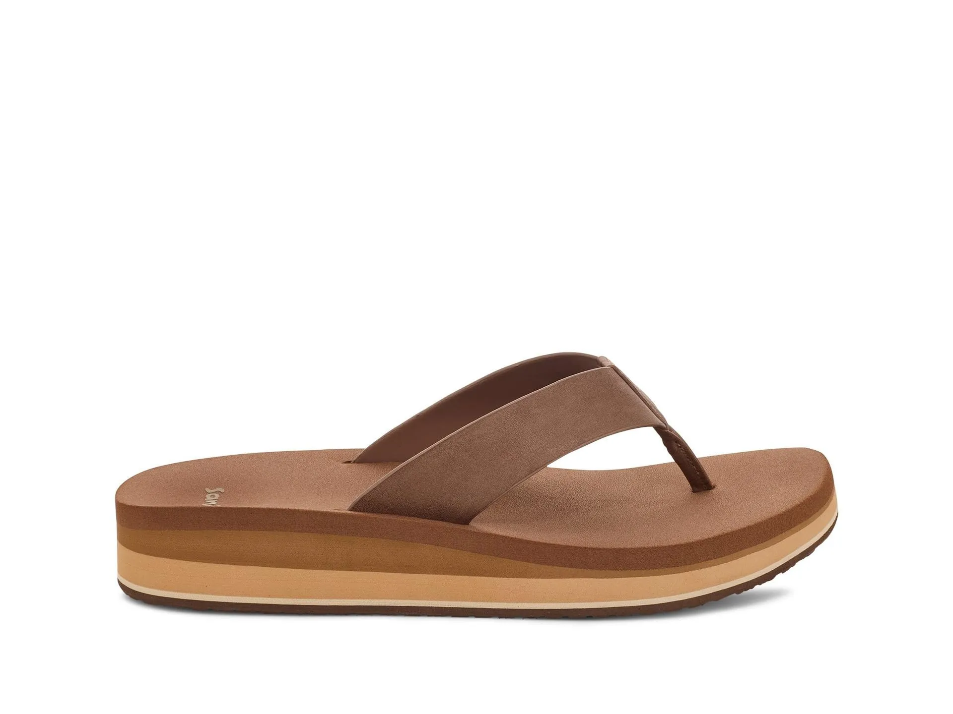 Sanuk Womens Highland Brown