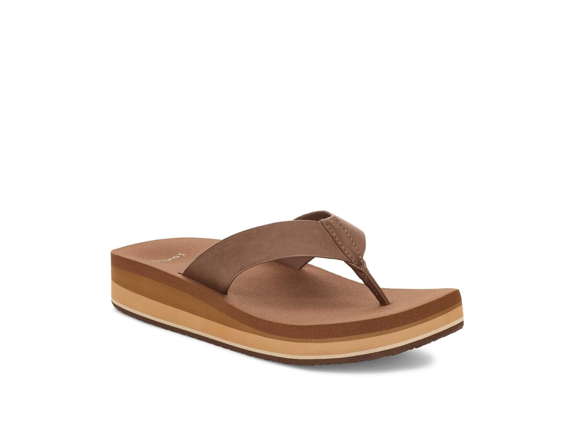 Sanuk Womens Highland Brown