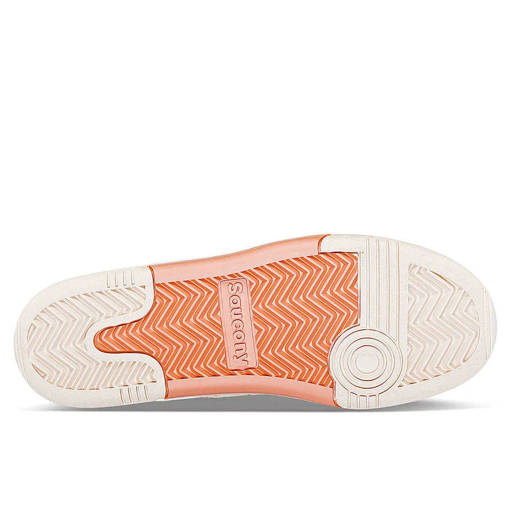 Scarpe Donna Saucony Sneakers Jazz Court Platform White - Peach