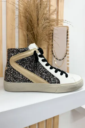 Shu Shop Rooney Sneakers (Gold/Black)