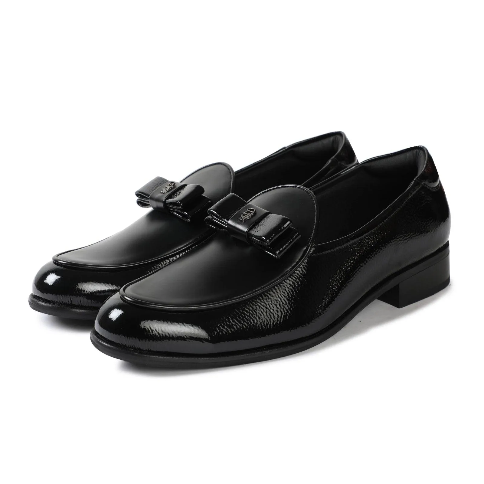 Signature Black Tuxedo Slip-On