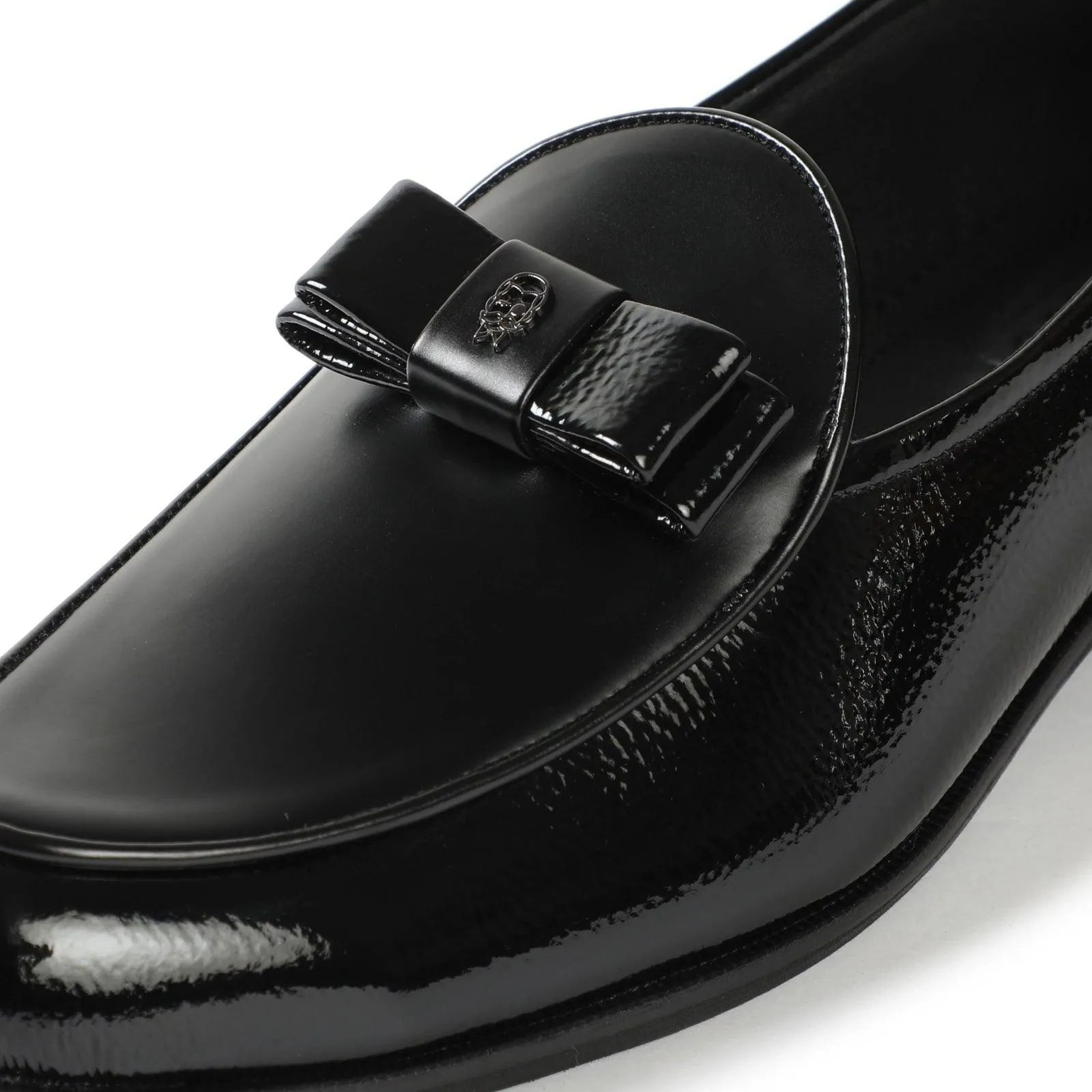 Signature Black Tuxedo Slip-On