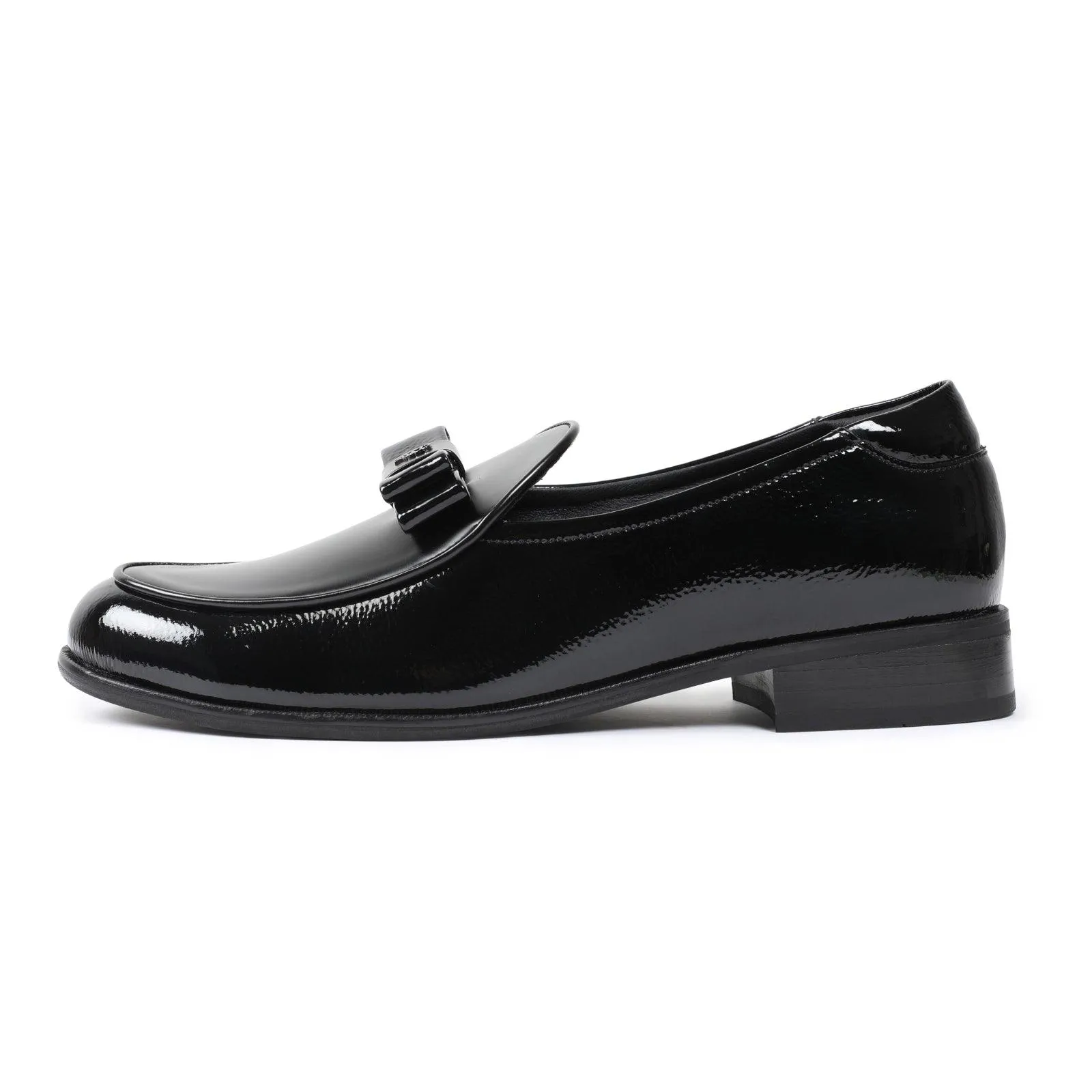 Signature Black Tuxedo Slip-On