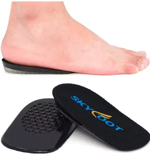 Skyfoot's Height Increase Insole, Heel Lifts for Shoes, Gel Lift Inserts for Men and Women Large