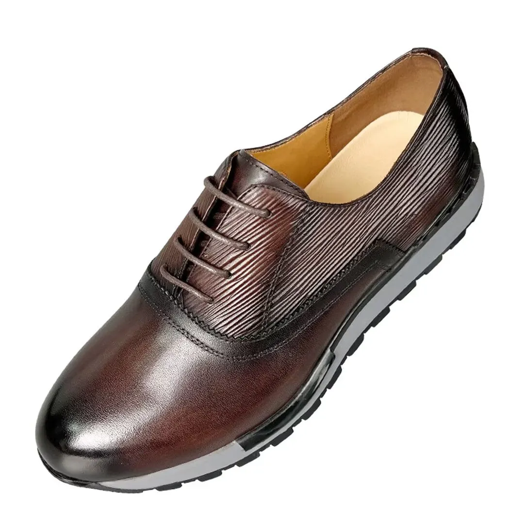 Sleek Cow Leather Casual Shoes